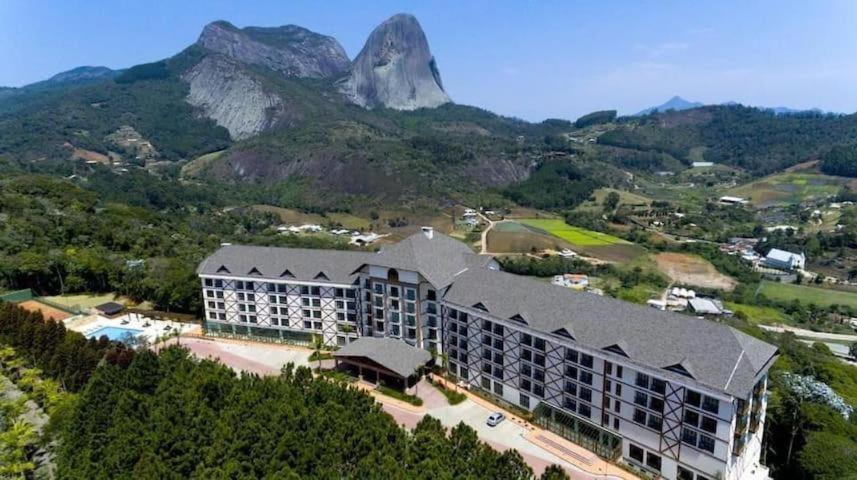 Апарт отель Flat Residencial Vista Azul Домингус-Мартинс Экстерьер фото